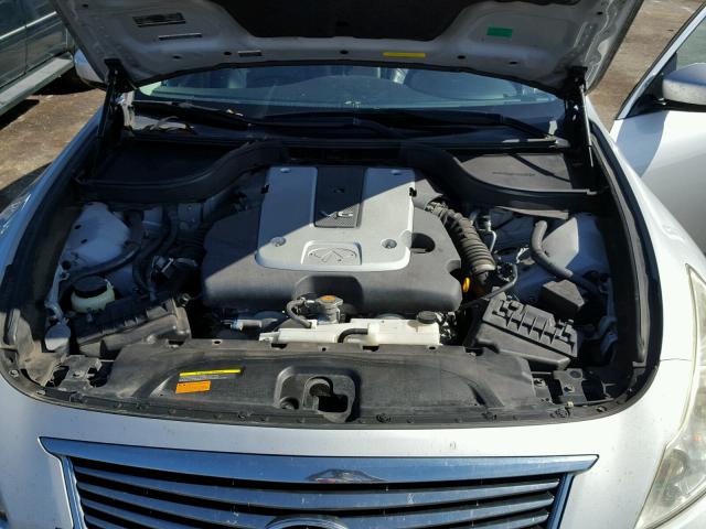 JN1DV6AP0BM831272 - 2011 INFINITI G25 BASE SILVER photo 7