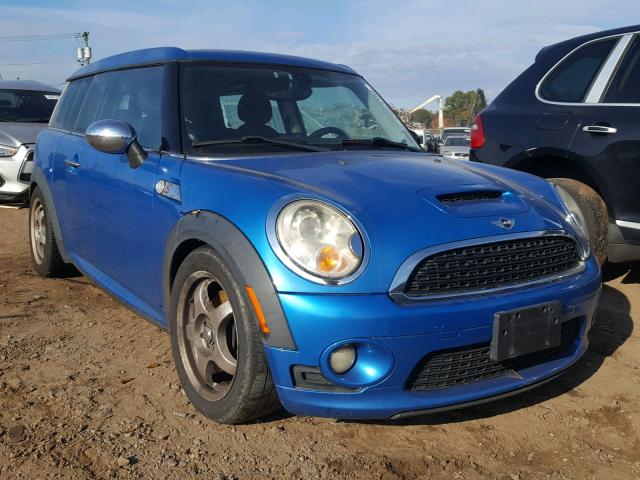 WMWMM33508TP89191 - 2008 MINI COOPER S C BLUE photo 1