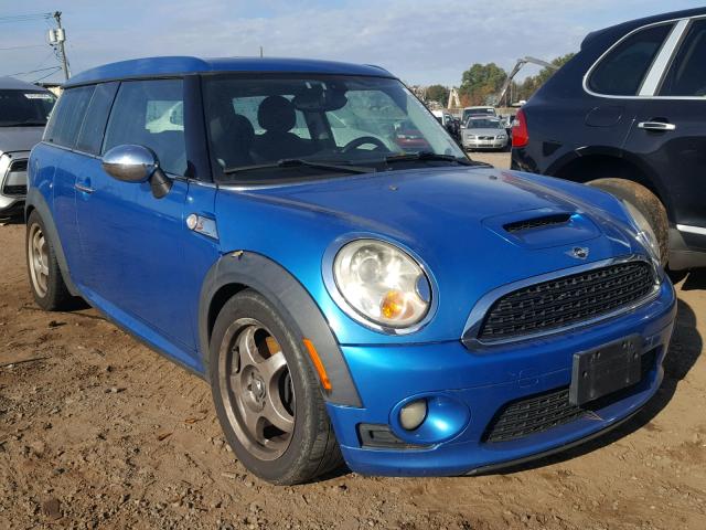 WMWMM33508TP89191 - 2008 MINI COOPER S C BLUE photo 9