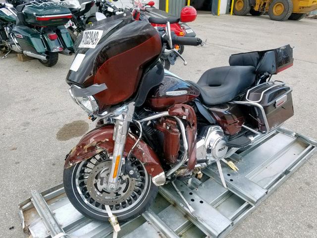 1HD1KEM17BB661948 - 2011 HARLEY-DAVIDSON FLHTK BURGUNDY photo 2