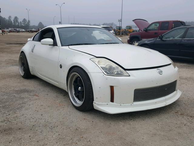 JN1BZ34E17M550772 - 2007 NISSAN 350Z COUPE WHITE photo 1