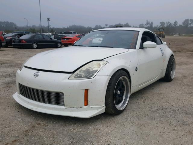 JN1BZ34E17M550772 - 2007 NISSAN 350Z COUPE WHITE photo 2