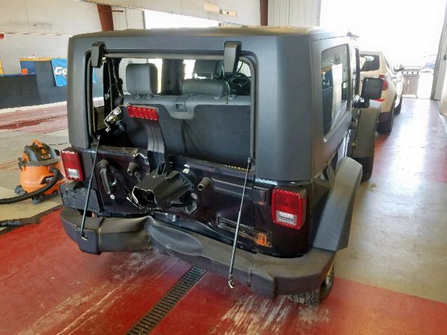 1J4FA24108L537350 - 2008 JEEP WRANGLER X BLACK photo 9