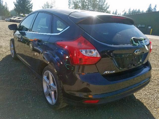 1FAHP3N24CL356776 - 2012 FORD FOCUS TITA BLACK photo 3