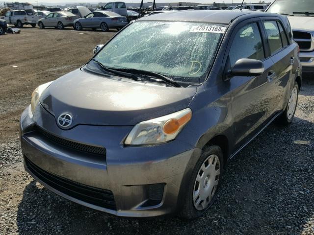 JTKKU10468J014330 - 2008 TOYOTA SCION XD GRAY photo 2