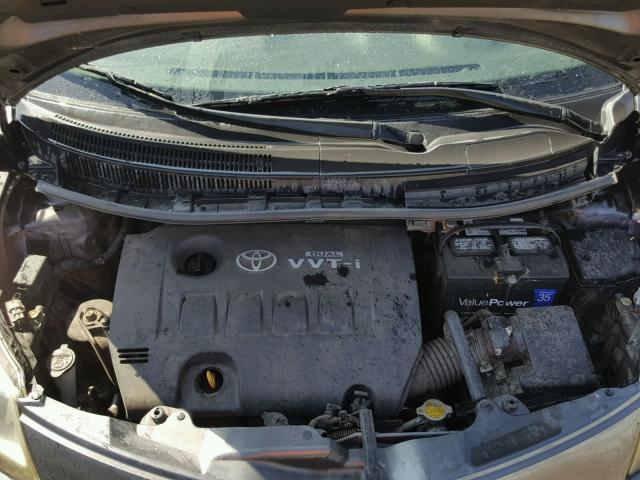 JTKKU10468J014330 - 2008 TOYOTA SCION XD GRAY photo 7