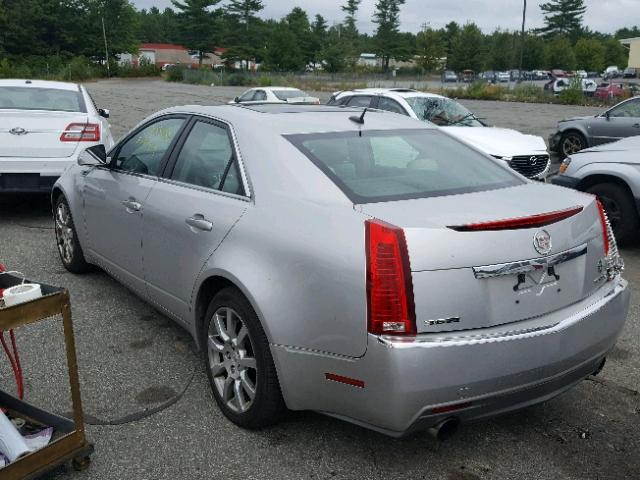 1G6DT57VX80198785 - 2008 CADILLAC CTS HI FEA SILVER photo 3