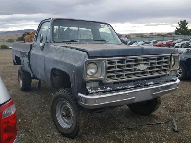 CKL247Z173865 - 1977 CHEVROLET CHEYENNE GRAY photo 1