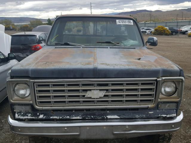 CKL247Z173865 - 1977 CHEVROLET CHEYENNE GRAY photo 7