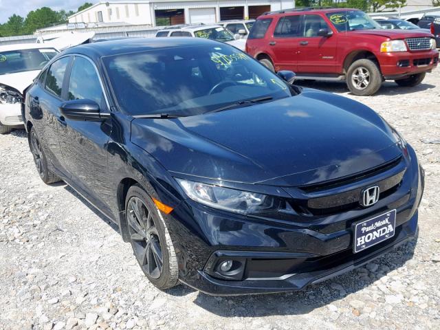 19XFC2F88KE015317 - 2019 HONDA CIVIC SPOR BLACK photo 1