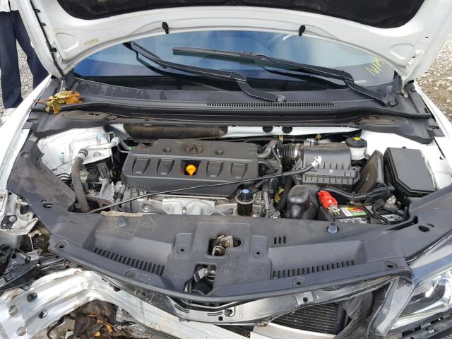 19VDE1F36FE000572 - 2015 ACURA ILX 20 WHITE photo 7