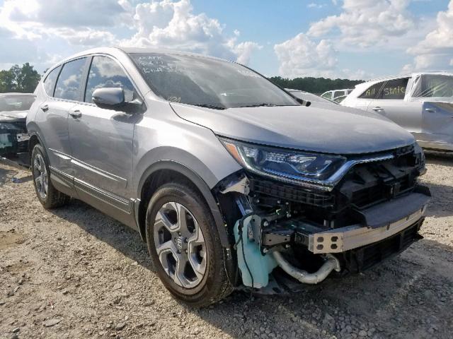 7FARW1H82JE006718 - 2018 HONDA CR-V EXL SILVER photo 1