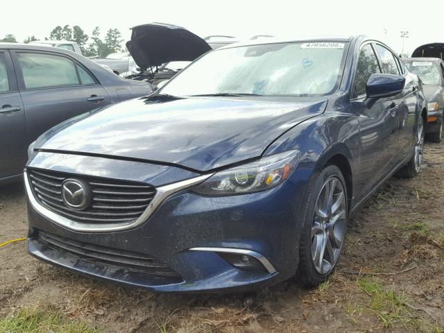 JM1GL1X53H1111418 - 2017 MAZDA 6 GRAND TO BLUE photo 2