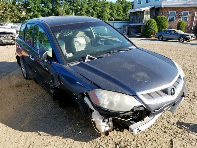 5J8TB18267A006412 - 2007 ACURA RDX GRAY photo 1