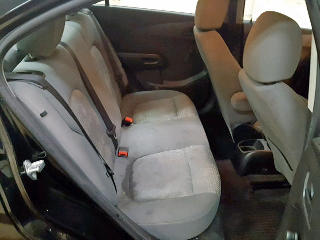 1G1JA5SH9G4184125 - 2016 CHEVROLET SONIC LS 黑色 照片 6