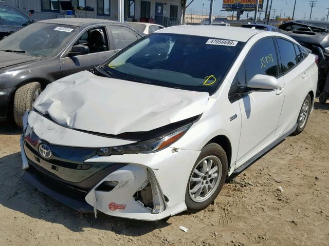 JTDKARFP6J3081925 - 2018 TOYOTA PRIUS PRIM 白色 照片 2