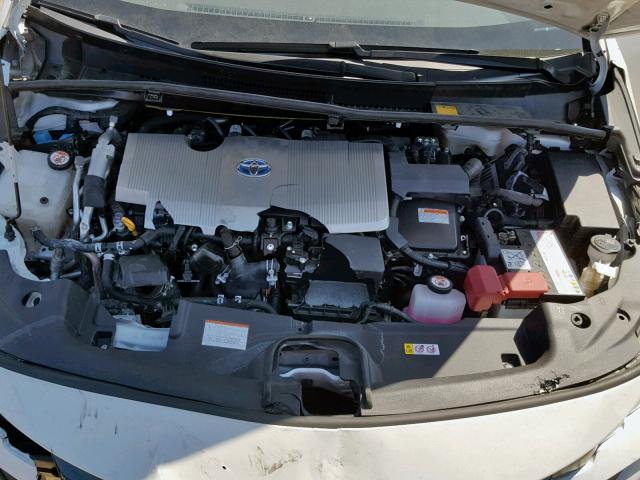 JTDKARFP6J3081925 - 2018 TOYOTA PRIUS PRIM 白色 照片 7