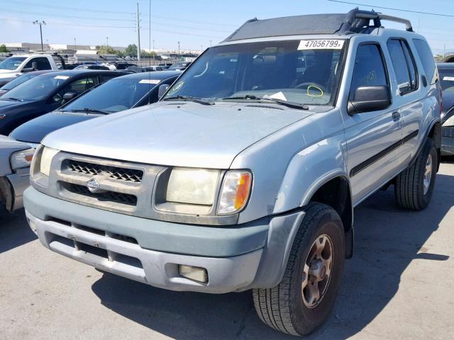 5N1ED28T81C569064 - 2001 NISSAN XTERRA XE SILVER photo 2