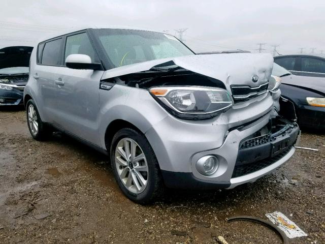 KNDJP3A55H7469227 - 2017 KIA SOUL + SILVER photo 1