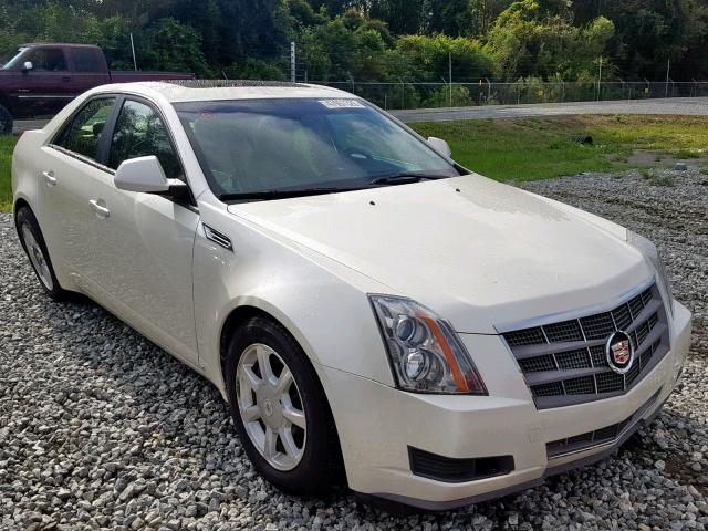 1G6DU57V890127809 - 2009 CADILLAC CTS HI FEA WHITE photo 1