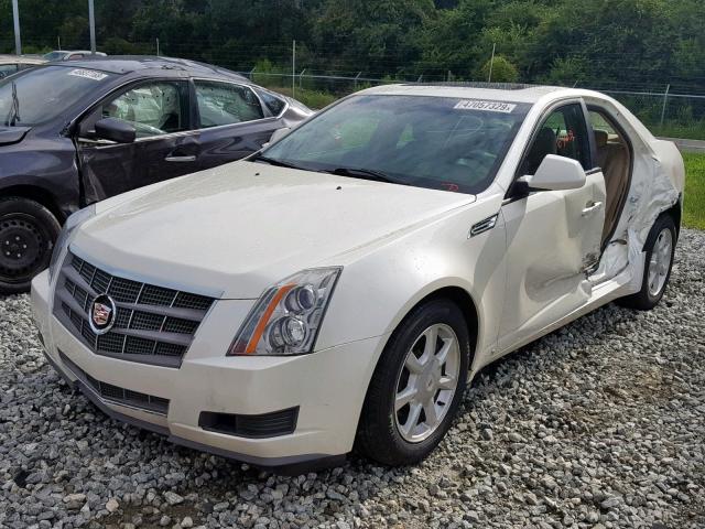 1G6DU57V890127809 - 2009 CADILLAC CTS HI FEA WHITE photo 2