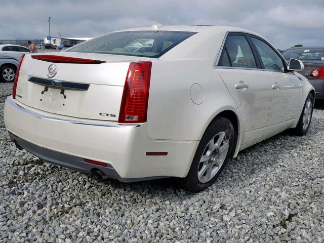 1G6DU57V890127809 - 2009 CADILLAC CTS HI FEA WHITE photo 4