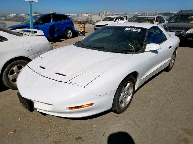 2G2FV22P3S2223494 - 1995 PONTIAC FIREBIRD F WHITE photo 2