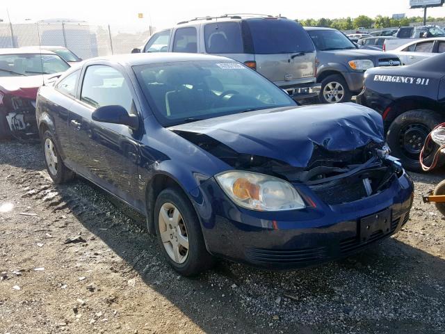 1G1AL18F387297156 - 2008 CHEVROLET COBALT LT BLUE photo 1