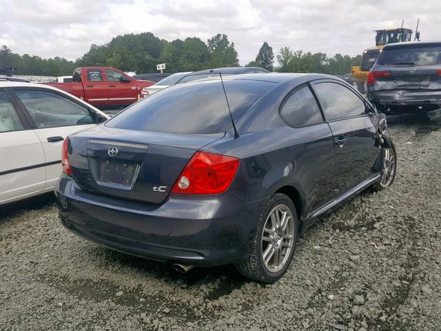 JTKDE177770160634 - 2007 TOYOTA SCION TC ნაცრისფერი ფოტო 4