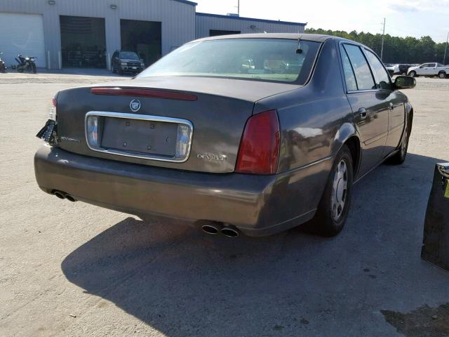 1G6KD54Y42U225286 - 2002 CADILLAC DEVILLE TAN photo 4