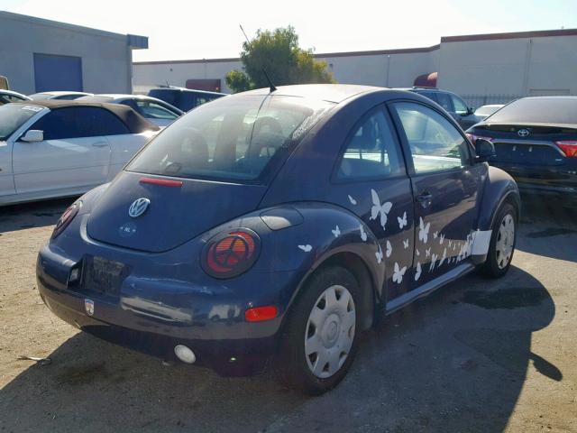 3VWCC21C5YM463041 - 2000 VOLKSWAGEN NEW BEETLE იასამნისფერი ფოტო 4