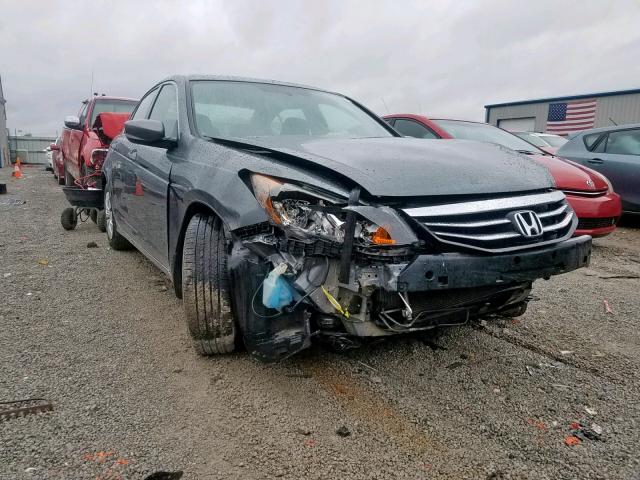 1HGCP2F32CA045561 - 2012 HONDA ACCORD LX GRAY photo 1