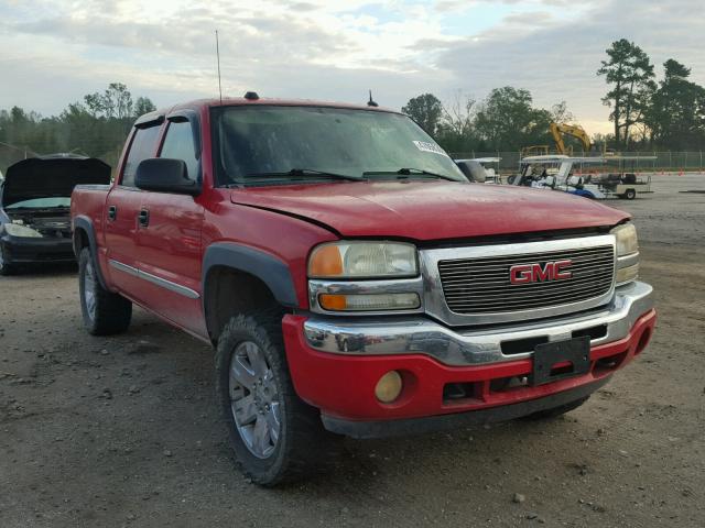 2GTEK13T951119897 - 2005 GMC NEW SIERRA RED photo 1