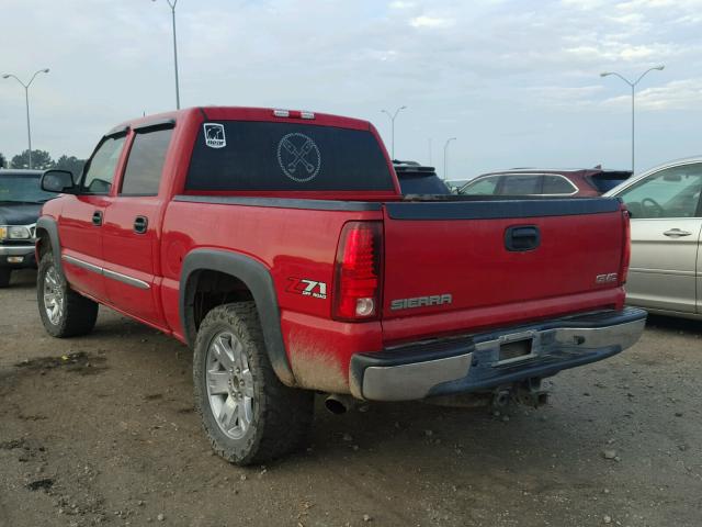 2GTEK13T951119897 - 2005 GMC NEW SIERRA RED photo 3