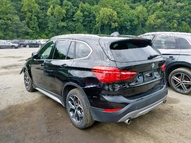 WBXHT3C36J5F89115 - 2018 BMW X1 XDRIVE2 BLACK photo 3