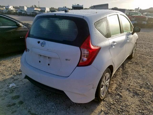 3N1CE2CP8HL357706 - 2017 NISSAN VERSA NOTE WHITE photo 4