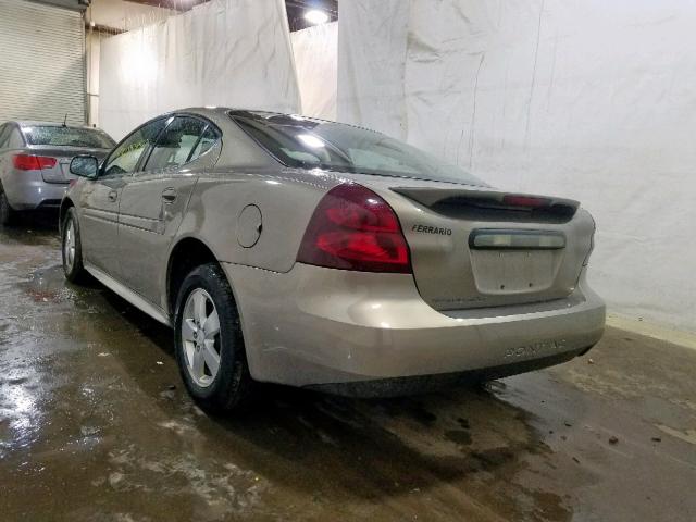2G2WP552171126853 - 2007 PONTIAC GRAND PRIX TAN photo 3