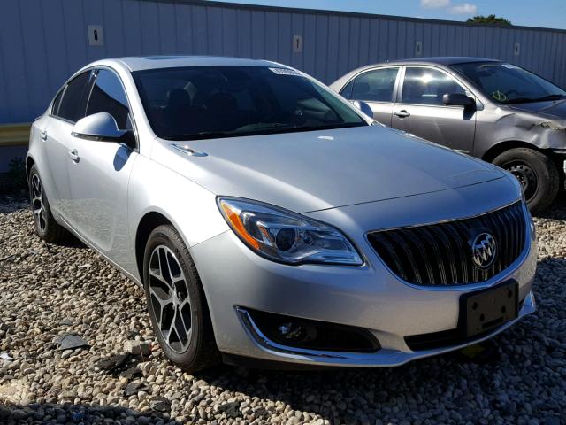 2G4GL5EX2H9102891 - 2017 BUICK REGAL SPOR SILVER photo 1