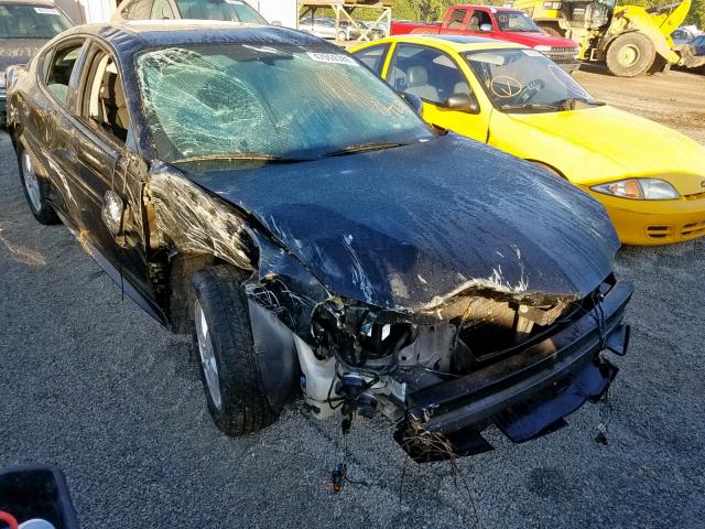 2G2WP552881178580 - 2008 PONTIAC GRAND PRIX BLACK photo 1