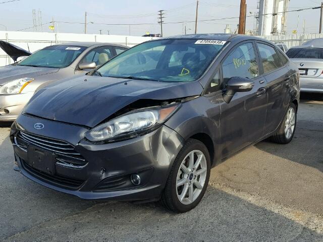 3FADP4BJ7FM115278 - 2015 FORD FIESTA SE GRAY photo 2