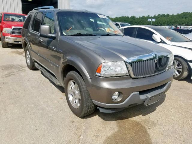 5LMEU68H74ZJ03188 - 2004 LINCOLN AVIATOR ბეჟი ფოტო 1