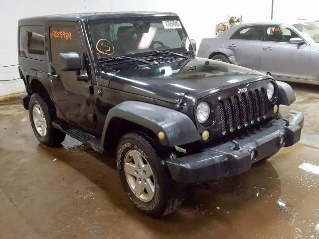 1J4AA2D1XAL175978 - 2010 JEEP WRANGLER S BLACK photo 1