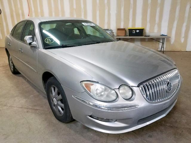 2G4WD582981136480 - 2008 BUICK LACROSSE C SILVER photo 1
