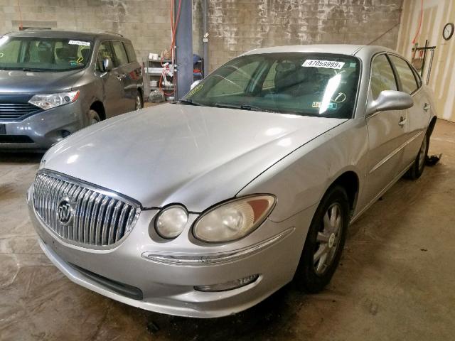 2G4WD582981136480 - 2008 BUICK LACROSSE C SILVER photo 2