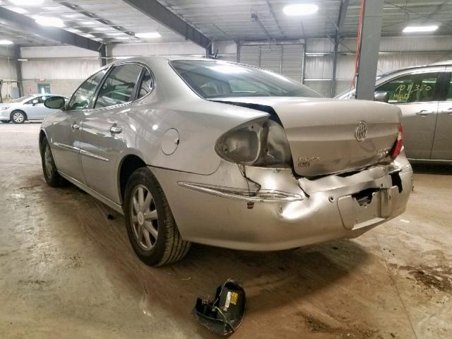 2G4WD582981136480 - 2008 BUICK LACROSSE C SILVER photo 3
