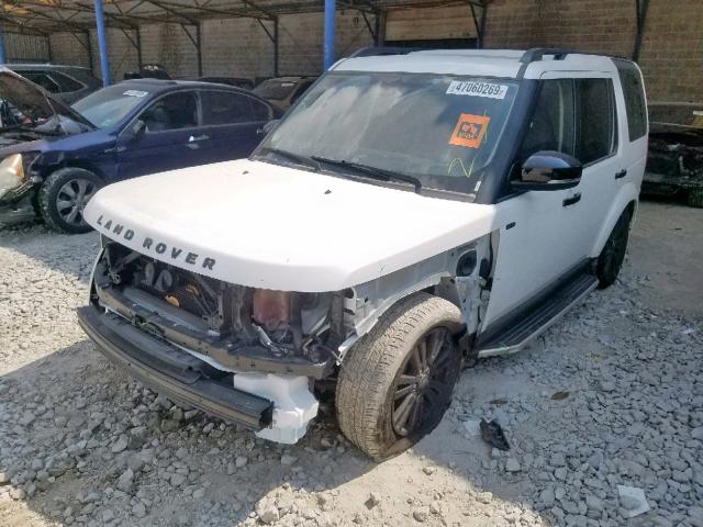 SALAG2V65GA786898 - 2016 LAND ROVER LR4 HSE WHITE photo 2