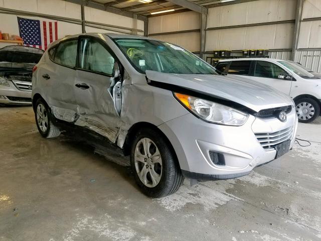 KM8JT3AB5BU284178 - 2011 HYUNDAI TUCSON GL SILVER photo 1