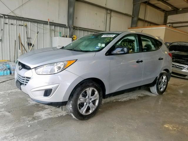 KM8JT3AB5BU284178 - 2011 HYUNDAI TUCSON GL SILVER photo 2