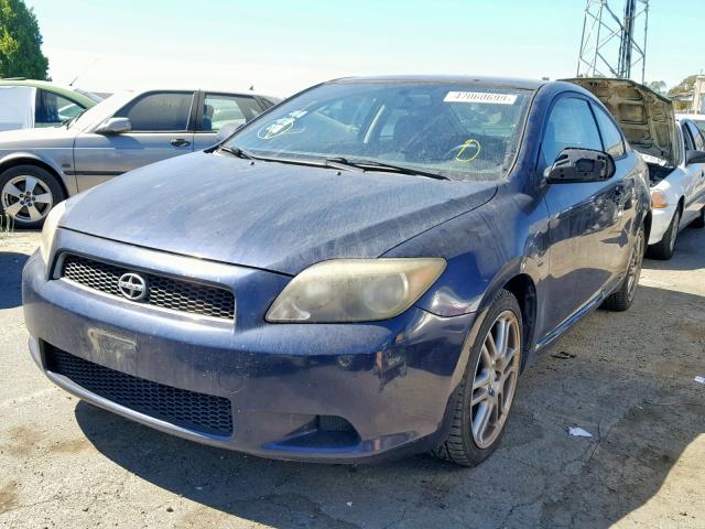 JTKDE177360112241 - 2006 TOYOTA SCION TC ლურჯი ფოტო 2