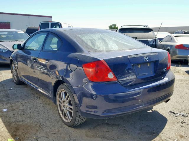 JTKDE177360112241 - 2006 TOYOTA SCION TC ლურჯი ფოტო 3
